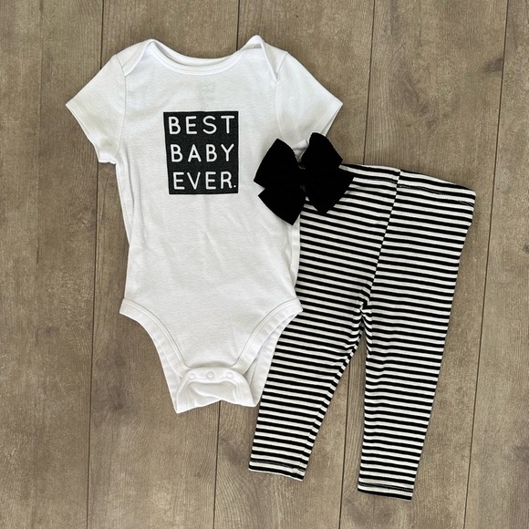 Baby girl 18 month matching outfit set 3 pieces - Picture 2 of 10